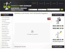 Tablet Screenshot of imamogluterazi.com